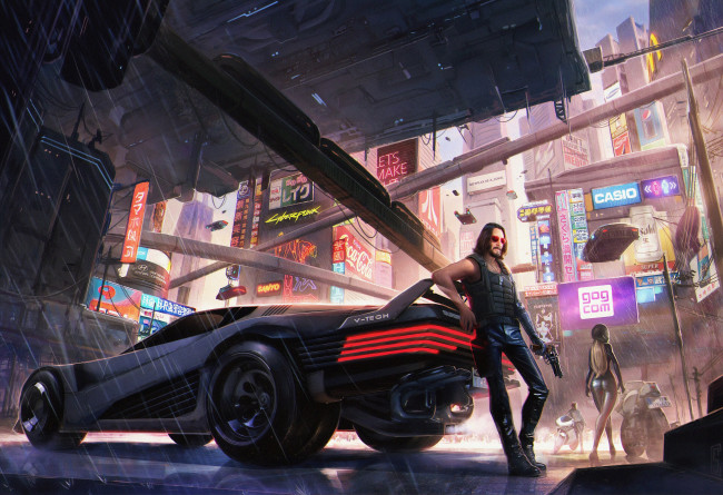 Обои картинки фото видео игры, cyberpunk 2077, cyberpunk, 2077, киберпанк