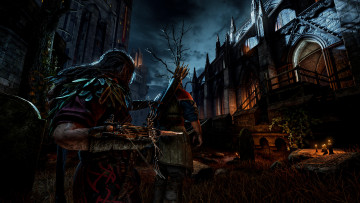 Картинка видео+игры hood +outlaws+&+legends город охранник