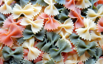 Картинка еда макароны +макаронные+блюда бантики