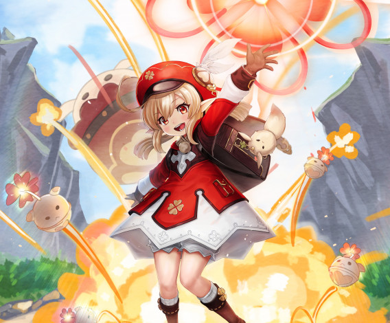 Обои картинки фото аниме, genshin impact, genshin, impact