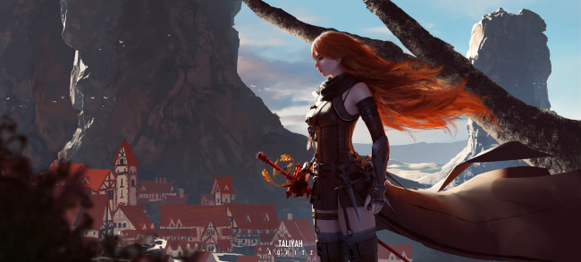 Обои картинки фото фэнтези, девушки, девушка