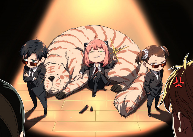 Обои картинки фото аниме, spy x family, spy, x, family