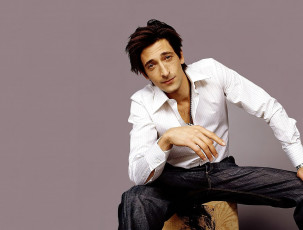 обоя мужчины, adrien brody, актер, рубашка, джинсы