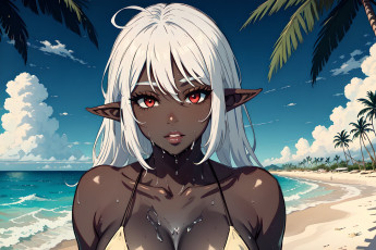 Картинка аниме животные +существа нейросети графика нейроарт ai art нейронные сети рисунки нейро искусство