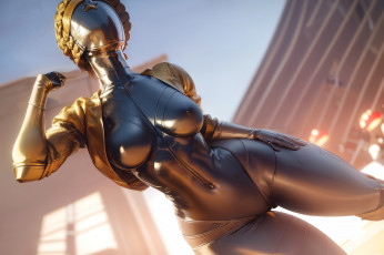 Картинка видео+игры atomic+heart нейросети графика нейроарт ai art нейронные сети рисунки нейро искусство atomic heart twins