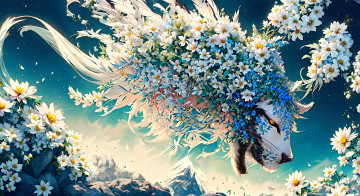 Картинка фэнтези существа нейросети графика нейроарт ai art нейронные сети рисунки нейро искусство