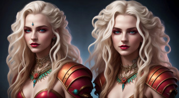 Картинка фэнтези девушки нейросети графика нейроарт ai art нейронные сети рисунки нейро искусство