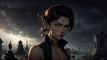 Картинка аниме unknown +другое+ нейросети графика нейроарт ai art нейронные сети рисунки нейро искусство