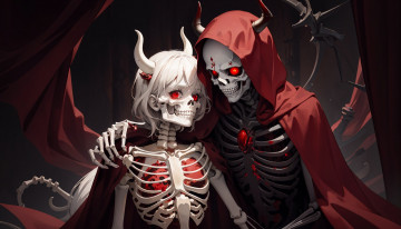 Картинка фэнтези нежить нейросети графика нейроарт ai art нейронные сети рисунки нейро искусство