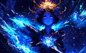 Картинка аниме unknown +другое+ нейросети графика нейроарт ai art нейронные сети рисунки нейро искусство