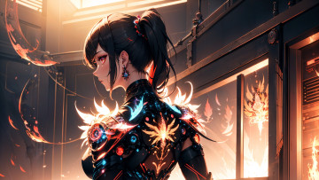 обоя аниме, оружие,  техника,  технологии, нейросети, графика, нейроарт, ai, art, нейронные, сети, рисунки, нейро, искусство, нейрографика, graphics, neuroart, neural, networks, drawings, neuro, neurography