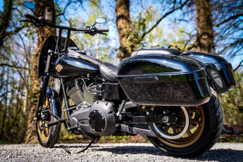 Картинка харлей мотоциклы harley-davidson мотоцикл байк thunderbike customs