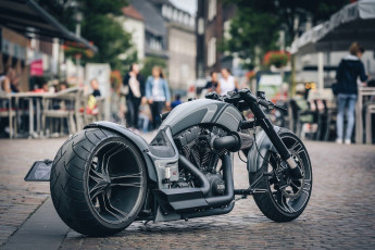 Картинка харлей мотоциклы harley-davidson мотоцикл байк thunderbike customs