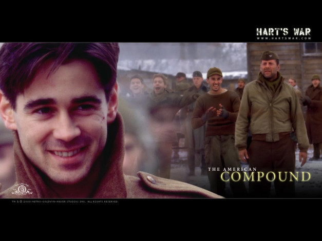 Обои картинки фото колин, фарелл, кино, фильмы, hart`s, war