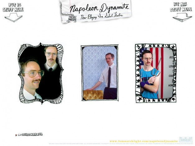 Обои картинки фото napoleon, dynamite, кино, фильмы