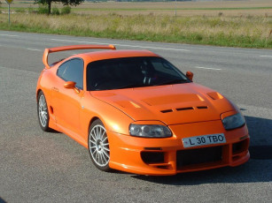 Картинка toyota supra автомобили