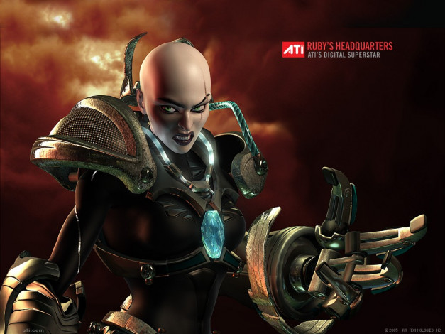 Обои картинки фото компьютеры, ati