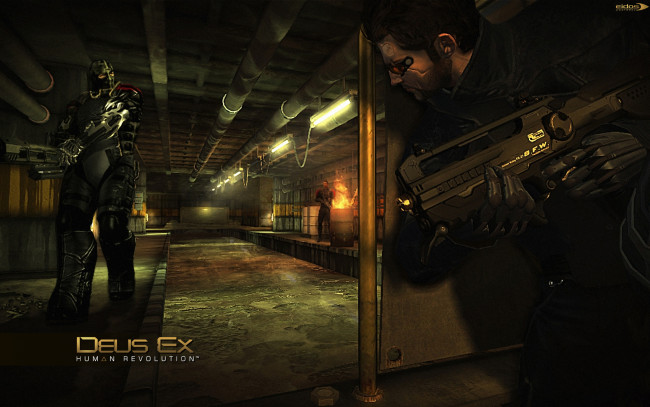 Обои картинки фото deus, ex, human, revolution, видео, игры