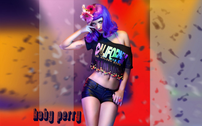 Обои картинки фото katy, perry, музыка