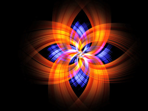 Картинка 3д графика fractal фракталы абстракция