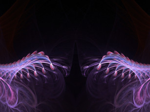 Картинка 3д графика fractal фракталы абстракция