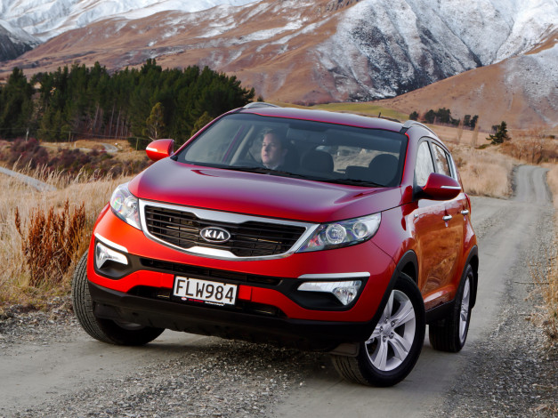Обои картинки фото kia, sportage, автомобили