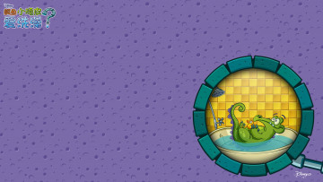 Картинка видео игры where’s my water крокодил