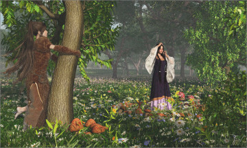 Картинка 3д графика elves эльфы фея