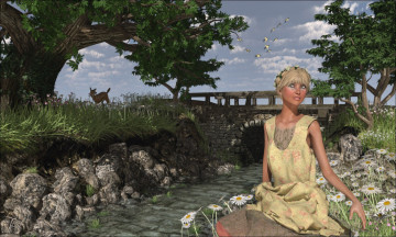 Картинка 3д графика elves эльфы фея