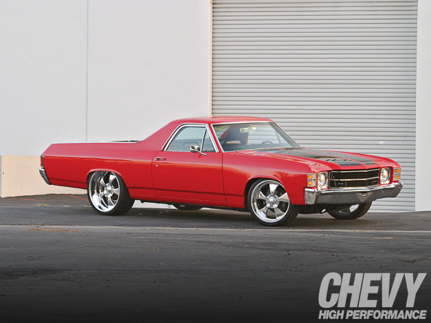 Обои картинки фото автомобили, custom, pick, up, camino