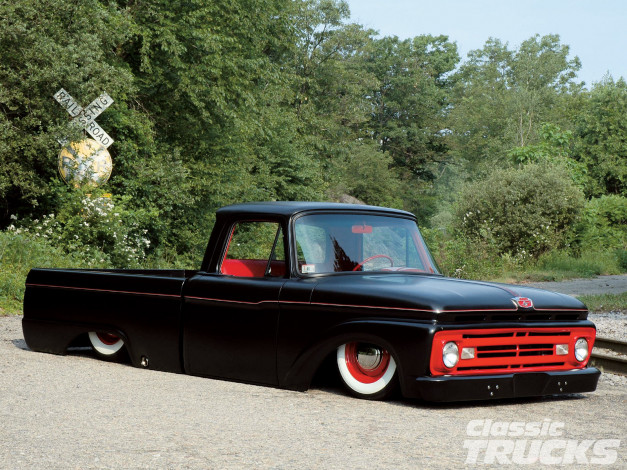 Обои картинки фото автомобили, custom, pick, up, ford