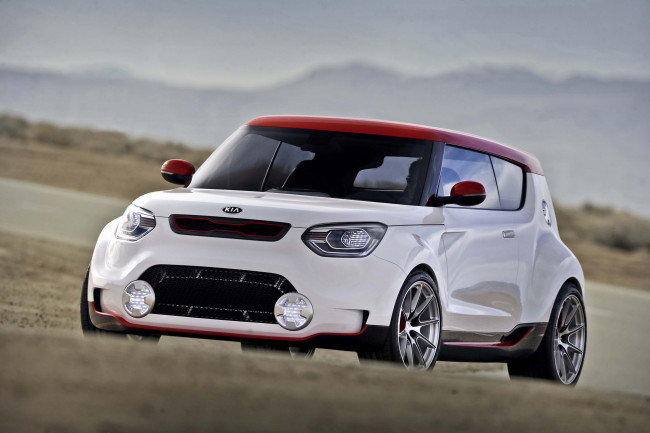 Обои картинки фото автомобили, kia, trackster