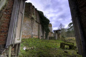 Картинка rougham hall разное развалины руины металлолом замки архитектура пейзаж