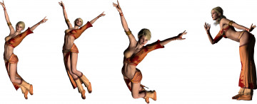 Картинка 3д графика people люди девушки