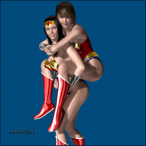 Обои картинки фото 3д, графика, fantasy, фантазия, lordsnot, девушки