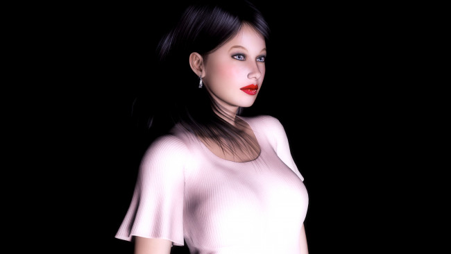 Обои картинки фото 3д, графика, people, люди, девушка