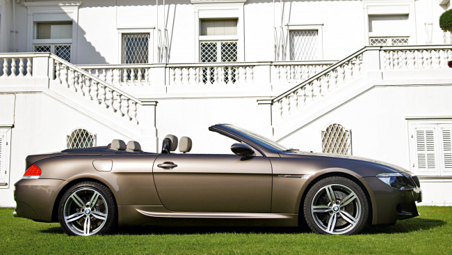 Обои картинки фото bmw, m6, cabrio, автомобили, германия, bayerische, motoren, werke, ag