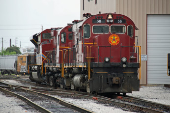 Картинка техника локомотивы железная дорога рельсы локомотив