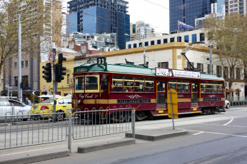 Картинка техника трамваи трамвай рельсы транспорт