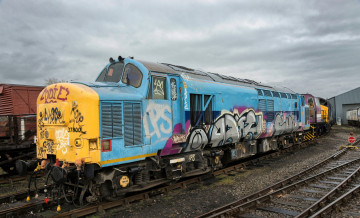 Картинка техника локомотивы железная дорога рельсы локомотив