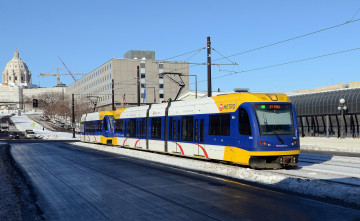 Картинка техника трамваи трамвай рельсы транспорт