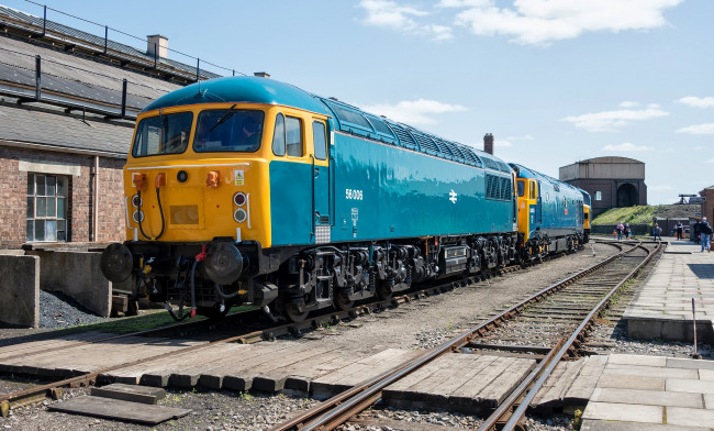 Обои картинки фото техника, локомотивы, железная, дорога, рельсы, локомотив