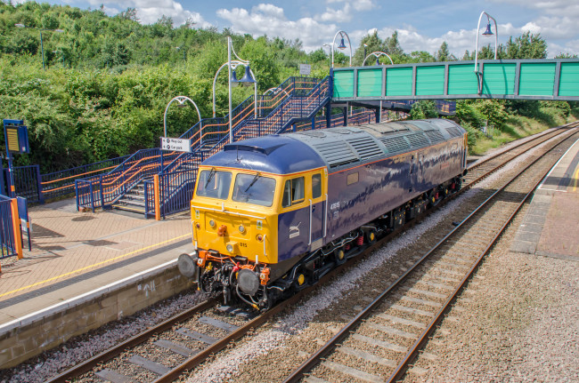 Обои картинки фото техника, локомотивы, железная, дорога, локомотив, рельсы