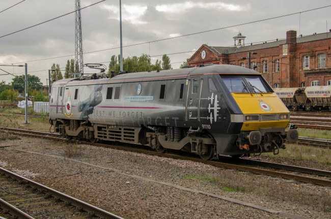 Обои картинки фото техника, локомотивы, железная, дорога, рельсы, локомотив