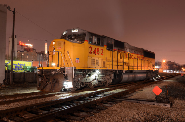 Обои картинки фото техника, локомотивы, железная, дорога, рельсы, локомотив