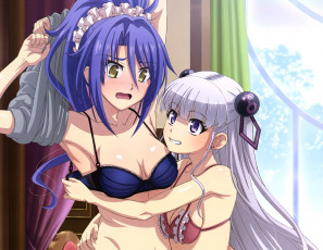 обоя аниме, shinigami no testament, девушки