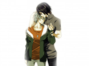 Картинка аниме togainu+no+chi двое