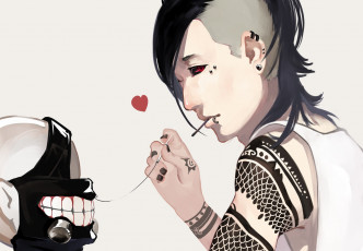 Картинка аниме tokyo+ghoul ута