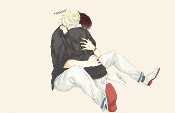 Картинка аниме unknown +другое объятия романтика парни арт сёнен-ай