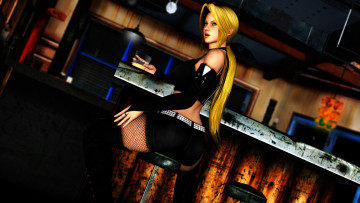 обоя 3д графика, аниме , anime, фон, взгляд, девушка